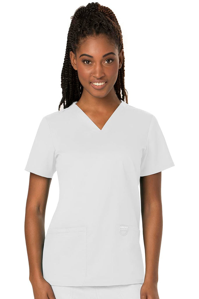 PIJAMA QUIRÚRGICA CHEROKEE WORKWEAR WW620-WW105 WHITE — WW620-WHT-F