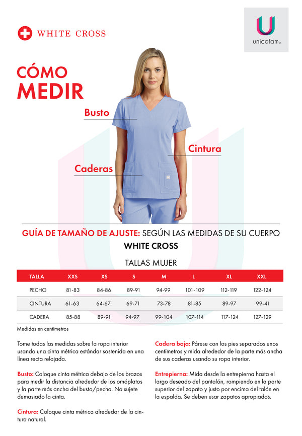 CHAMARRA WHITE CROSS 448